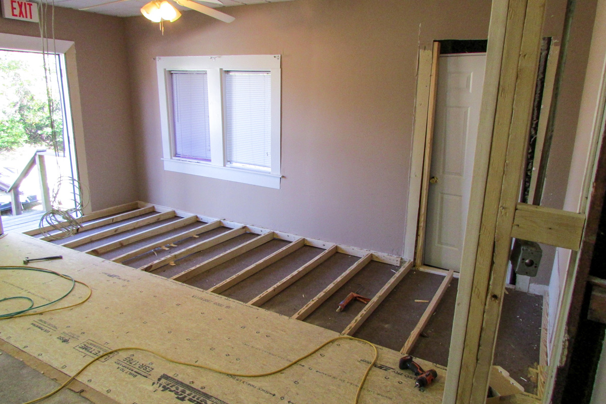 Read more about the article Wall Removal and Floor Leveling